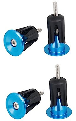 NAMOARLY 2 Paar Lenkerkappe Endstopfen greifen Kappen für Fahrradstecker Fahrräder Endkappen Rennrad Lenkerendstopfen Fahrradverschlusskappen Siebträger Lenkerendkappen Stangenende Griffe