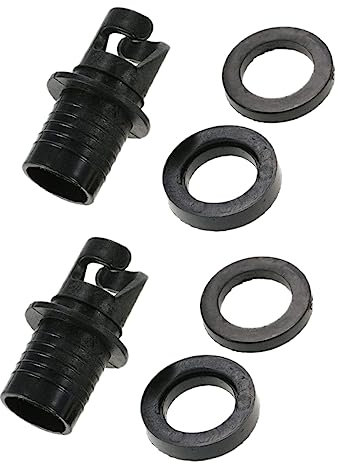 KITANDOVE 2pcs Air Pump Adapter for Inflatable Kayak Boat Lightweight Leak Nozzle Conversion for Boards Sports Boat Accessories