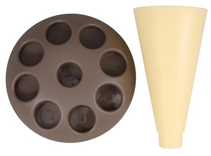 IMIKEYA Station Für Spritzbeutel Mit Haltersystem Aus Kunststoff Zum Füllen Und Dekorieren Von Kuchen Gestell Für Pip-Spitzen Stand Zur Unterstützung Der Werkzeuge EIS-dekorationstasche