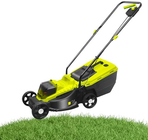SHAHRYAR Tondeuses Et Tracteurs,Tondeuse Batterie,Tondeuse Thermique,Vitesse De Coupe : 3 400 TR/Min,pour La Tonte De La Pelouse, L'aménagement des Parcs, Etc