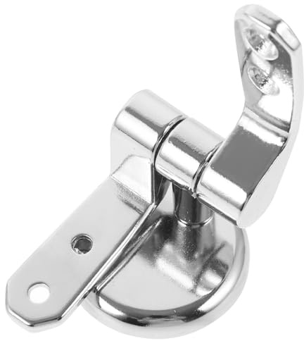 DIYEAH Kit Bisagras para Inodoro de Fijación Durable Acero Inoxidable y Plástico Fácil Instalación Compatible con Tapas WC y Montaje