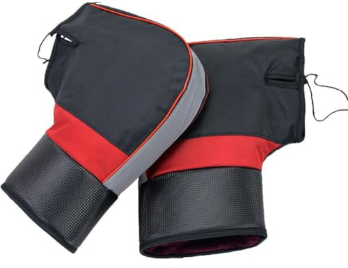 Manchons de guidon de moto, coupe-vent, gants de cyclisme d'hiver épais, thermiques, poignées chauffe-mains