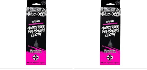 Gamuza MUC-Off Microfibra Gris (Paquete de 2)