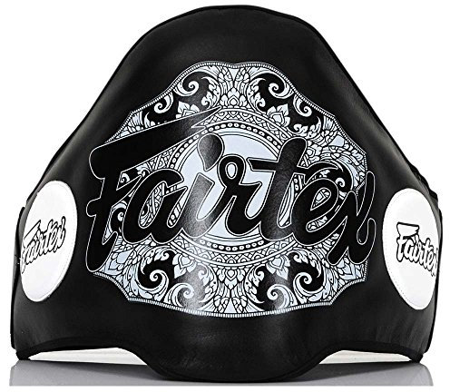 Fairtex Bauchgürtel, BPV2, schwarz, Belly Pad Protector, Muay Thai