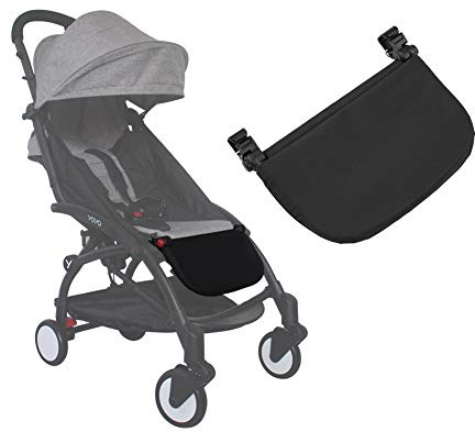 21cm Kinderwagen Verlängerung Fußstütze Universal Fußstütze Extended Seat Pedal Kinderwagen Fußstütze Zubehör für Yoya VOVO Kinderwagen(Black)