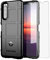 Asuwish Phone Case for Sony Xperia 5 II 2 / Experia 5II 5G with Tempered Glass Screen Protector Cover and Slim Thin Hard Mobile Film Cell Accessories Protective Experia5ii XQ-AS72 Women Men Black