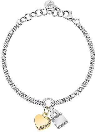 Morellato Mascotte Bracciale Donna in Acciaio, Cristalli - SAVL13