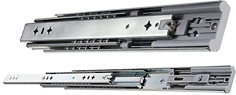 V3VOGUE Schubladenauszüge 300mm 800mm Küchen Auszugsschienen Softclose Vollauszug丨2 Stück Schwerlast Teleskopschienen, Belastbar Bis 100 Kg丨Schubladenführungen Mit Kugellager