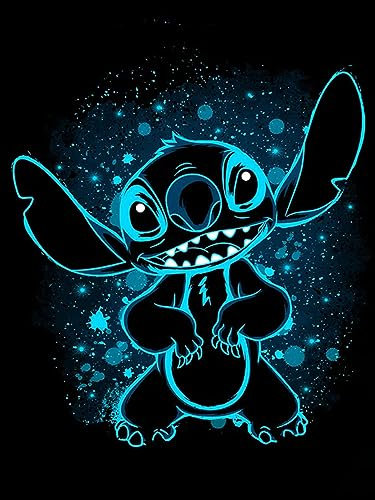 HUANNY DIY Diamond Art Stitch Diamond Painting Kits, 5D Full Drill Cross Stitch Embroidery kit for Beginners