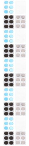 SAFIGLE 20blätter Drum Dämpfer Pads Aus Silikon Teiliges Transparent Und Effektive Schalldämpfung Für Schlagzeug Mühelos Wiederverwendbar Und Anpassbar
