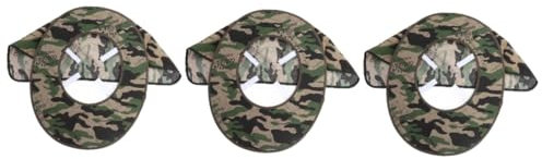 OSALADI Lot De 3 Casques De Sécurité Pare-Soleil Bord Réfléchissant pour Le Cou pour Les Travailleurs en Extérieur