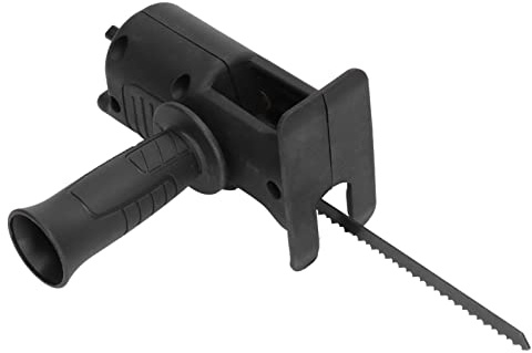 Säbelsägen-Aufsatzsatz, Sägebohrer-Aufsatz, ABS-Säbelsägen-Aufsatz, Kettensägen-Adaptergriffsatz für Bohrmaschine mit Klingen für Stichsägen Zum Schneiden von Metall und Holz
