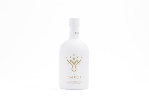 Le Maniot Extra Virgin Olive Oil, 500mL, Glass Bottle | Family-Owned, Complex Robust Flavor | Cold Extracted