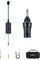 ACEMIC Système de Microphone Sans fil UHF pour Flûte, Microphone Sans fil pour Flûte, Adapté aux Performances en Direct, Aux Systèmes de Sonorisation, Aux Mixeurs Audio et Aux Haut-parleurs - DT-5