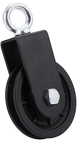JUMPLAWN Aluminiumlegierung Umlenkrolle Für Krafttraining Rostfrei Belastbar Geräuscharm Vielseitig Einsetzbar Als Seilrolle Für Power Rack Und Heim-gym Zubehör