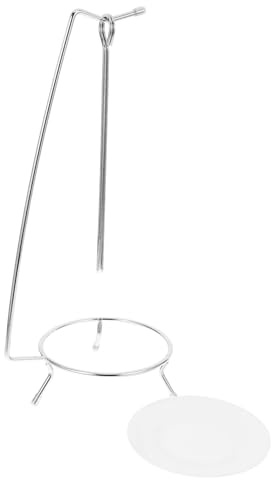 LIFKOME Supporto per Spiedini Spiedini in Acciaio Inossidabile Gancio Verticale per Barbecue Griglie Sospese Compatto e Portatile Facile da Pulire
