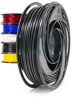 Gizmo Dorks 3 mm TPU-Filament, 200 g, Schwarz