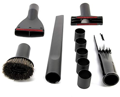 DeClean 5 Staubsauger Düsen und Bürsten Set 35mm Polsterdüse Fugendüse XXL | DeClean Düsenset | Autodüse, Matratzendüse Saugbürste - Saugpinsel kompatibel mit 32 mm und 35 mm