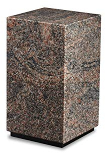 Marbrerie Funelior Esthèr - Granit - Urne funéraire - Granit - Multicouleur - 16cm