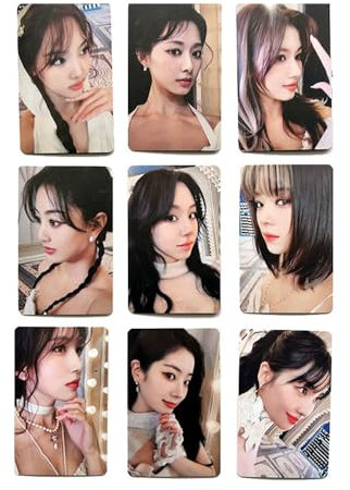 Ariesxin KPOP TWICE Photo Cards with You-th Album Postcard Sana Mina JiHyo NAYEON DaHyun Two Sided Lomo Card Slots Collection (2 Pack 01), 5.4 x 8.5 cm