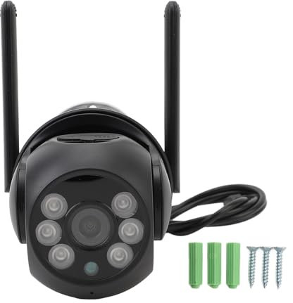 Vomeko Caméra de sécurité sans Fil, caméra intérieure, caméra IP extérieure, détection Humaine de Vision Nocturne W iFi 2MP HD Voix bidirectionnelle pour caméra IP extérieure Tuya