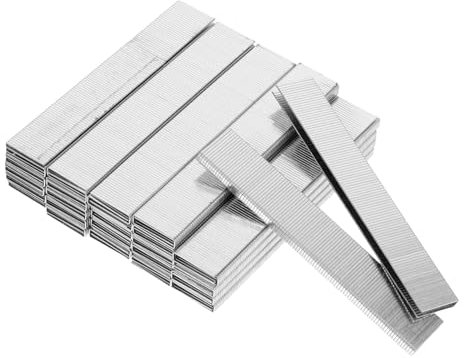 SHINEOFI Clous Pneumatiques En U Clous Pour Plinthes Agrafes Métalliques Agrafeuse Robuste Pour Meubles Et Rénovation De Maison