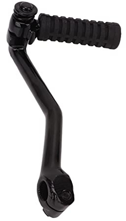 Gucagle Leva di avviamento pieghevole, ricambio per stivale in gomma antiscivolo per PW50 50PY KID DIRT BIKE, leva di avviamento per moto, lega di acciaio, foro di montaggio da 13 mm,