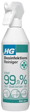 HG Desinfectante Limpiador, 2 unidades (2 x 500 ml)
