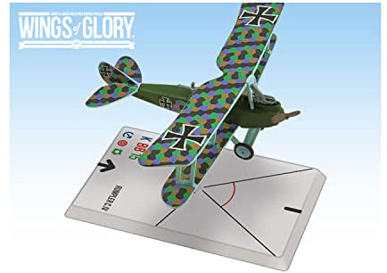 Ares Games WW1 Wings of Glory â€“ Rumpler C.IV (Luftstreitkräfte 8231) - EN