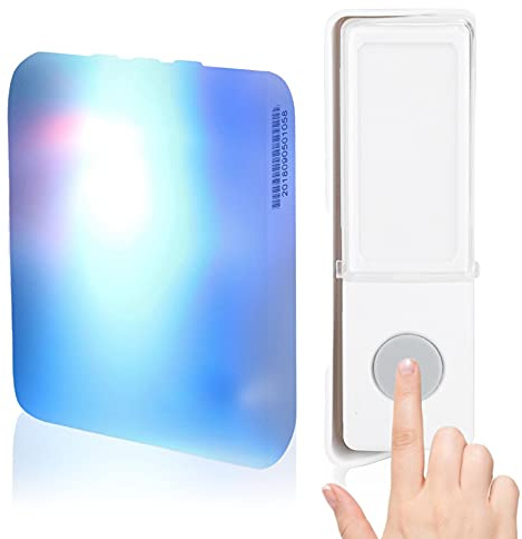 Drahtlose Türklingel 7-Farben-LED-Blitzknopf Türklingel IP44 Regensicheres Türklingel-Kit mit 32 Melodien 5 Lautstärken (weiß)