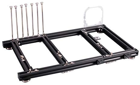 VBESTLIFE DIY Computergehäuse, Open Frame Aluminiumlegierung ATX Computer PC Gehäuse Übertaktungstestplattform