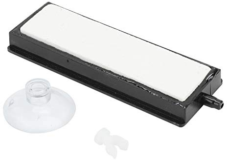 Fydun Luftsteine für Aquarien, Nano Airstones mit Saugnapf, Bar Diffusor Bubbler Aquarium, Kabelgebunden, 56 Gramm, 1 x Nano Air Stone, 1 x Saugnapf, 1 x Saugnapfhalterung