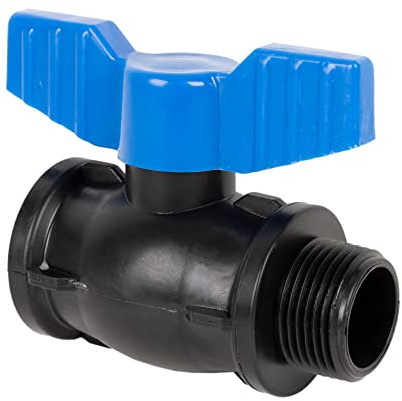 Cofan Válvula de Bola | Rosca Macho-Hembra PP PN16 | Medida: 1 x 1 | Venta Unitaria