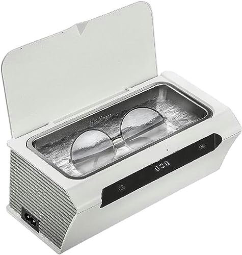 Nettoyeur à ultrasons, 500ml Nettoyeur À Ultrasons Mini Machine À Laver Portable Bain À Ultrasons Dispositifs De Nettoya Sonique For Lunettes Appareils Ménars Panier Pour PCB Vaisselle Dentier Bijoux