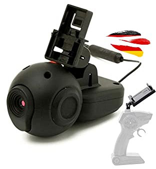 FPV Kamera 2MP für die Fahrzeuge FY001A FY001B FY002A FY002B inkl. Handyhalterung – RC Ersatzkamera für Auto, Truck POV Cam mit Foto & Video leichte Montage, ideal für FPV-Aufnahmen per Smartphone