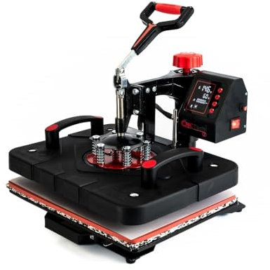 CNCTech Multifunktions Thermotransferpresse 8 in 1 38x38cm
