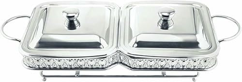 HOTAPEPU Heated Buffet - Buffet Set For Chinese Fondue, Buffet Set For Chinese Fondue, Foldable Heating Buffet, Pot, Water Pot ~/