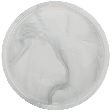 Garneck Assiette De Rangement En Céramique Marbrée Nordique, Plateau Pour Bijoux, Décoration Maison, Petite Assiette Ronde Grise 7 Pouces, Rangement Salle De Bain Multifonction