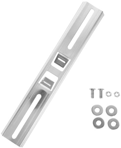 DIYEAH Support De Montage À Poteau En Acier Inoxydable Pour Boîte De Jonction Étanche Kit De Fixation Avec Vis Et Gaskets Installation Rapide Pour Équipements Électriques Extérieurs