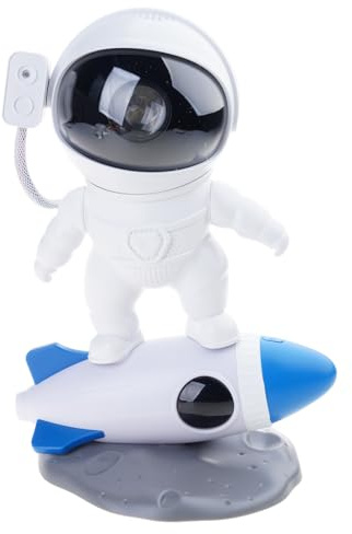 Tsophreniq Proyector de astronauta 13 en 1 con luces nocturnas de proyección de cielo estrellado, 6500 K, 2 velocidades ajustables para dormitorio, hogar, fiesta, proyector LED, luces nocturnas
