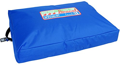 Gravier Chiens Technologie Moteurs de Matelas Lit, 80 x 60 x 15 cm, Medium, Bleu