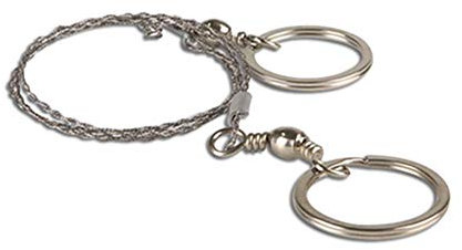 Egurs Sierra de Alambre, Sierra de Alambre de Acero Inoxidable, Sierra de Dedos, multisierra, Alambre, minisierra, para Exterior, Camping, 1 Unidad