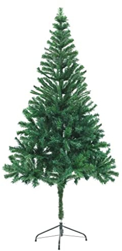 Árbol de Navidad Realista Artificial 210 cm 700 Ramas Pino Abeto Verde Natural
