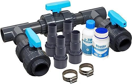 Bypass-Set Basic Deluxe - Pool + Solar + Wärmepumpen