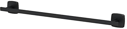 Barre Porte-Serviettes en Acier Inoxydable, Porte Serviettes Noir Mat 50cm pour Salle de Bain, Douche
