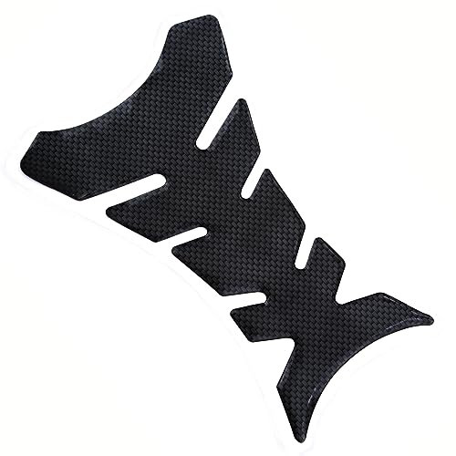 1 Pcs Motorcycle Tank Protector,Motorbike Tank Pads,Gas Tank Protector,Adhesive 3D Tank Pad,Resists Rain and Sun,20cm x 13.2cm (PVC)