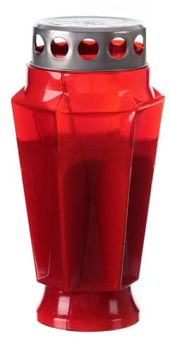 Holyart Lumino Rosso Piramide Cera paraffina parapioggia