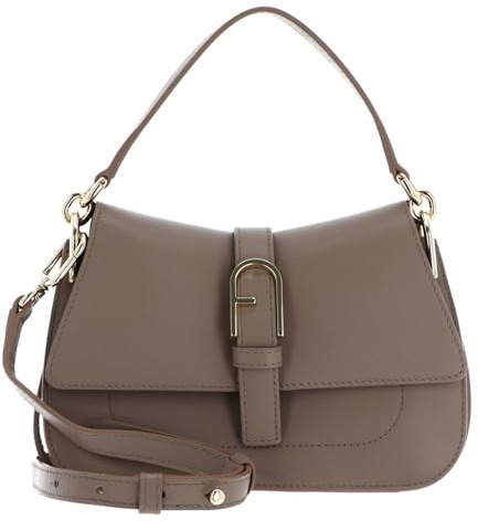 FURLA Flow Mini Top Handle Greige