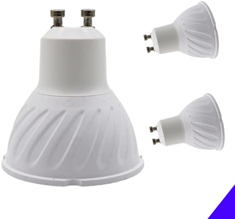 LED Spot GU10 5W 3000K 490lm 120° Warmweiß Lampe Ersatzlampe Energiesparlampe Leuchtmittel Glühbirne Ersatz NICHT Dimmbar für Halogenlampen mit GU10-Sockel Stromsparend Deckenleuchte (3 Stück)
