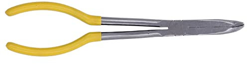 Garosa Spitzzangen, Spitzzangen-Sets, Langzange, 45 Spitzzangen aus Stahl, 11-Zoll-Kabeldraht, Hardware-Haspeln (90°-Klemme)